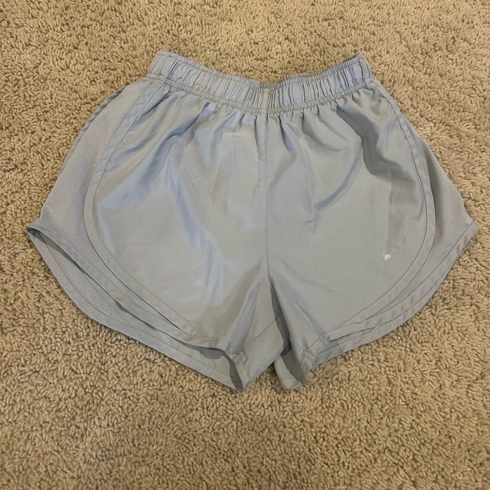 Nike Women's Light Gray Athletic Shorts
